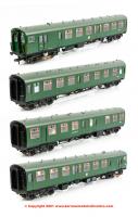 31-490 Bachmann 4 BEP 4 Car EMU Set number 7005 in BR Green livery - Era 5